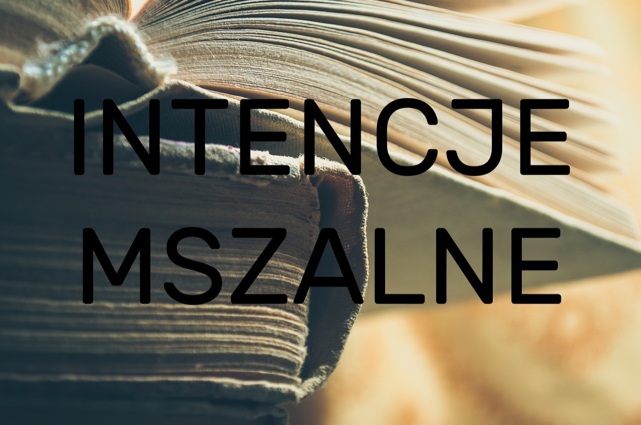 Intencje mszalne (28.04-04.05.2025)